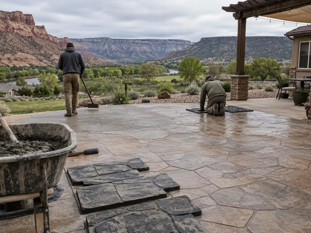 Stamped Concrete in Grand Junction, CO